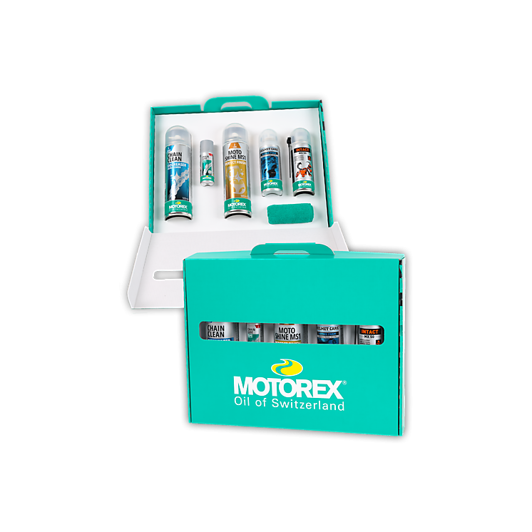 Kit de nettoyage, entretien et lubrification MOTOREX X Ride N' Shine
