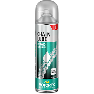 Lubrifiant chaîne MOTOREX Chainlube Road Strong - spray 500ml