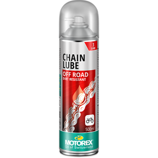Lubrifiant chaîne MOTOREX Chainlube Off-Road - spray 500ml