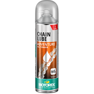 Lubrifiant chaîne MOTOREX Chainlube Adventure - spray 500ml