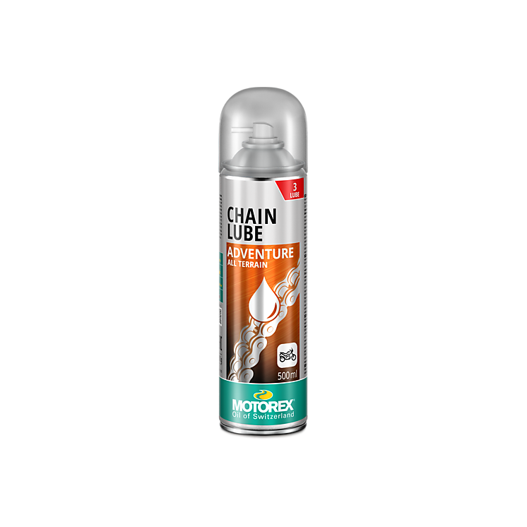 Lubrifiant chaîne MOTOREX Chainlube Adventure - spray 500ml