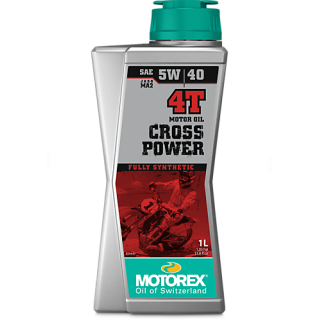 Motorrad-Motoröl MOTOREX Cross Power 4T – 5W40