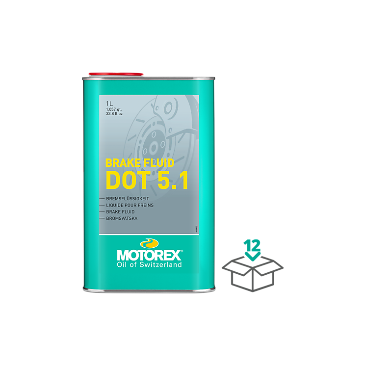 Liquide de frein MOTOREX Brake Fluid DOT 5.1 - 1L