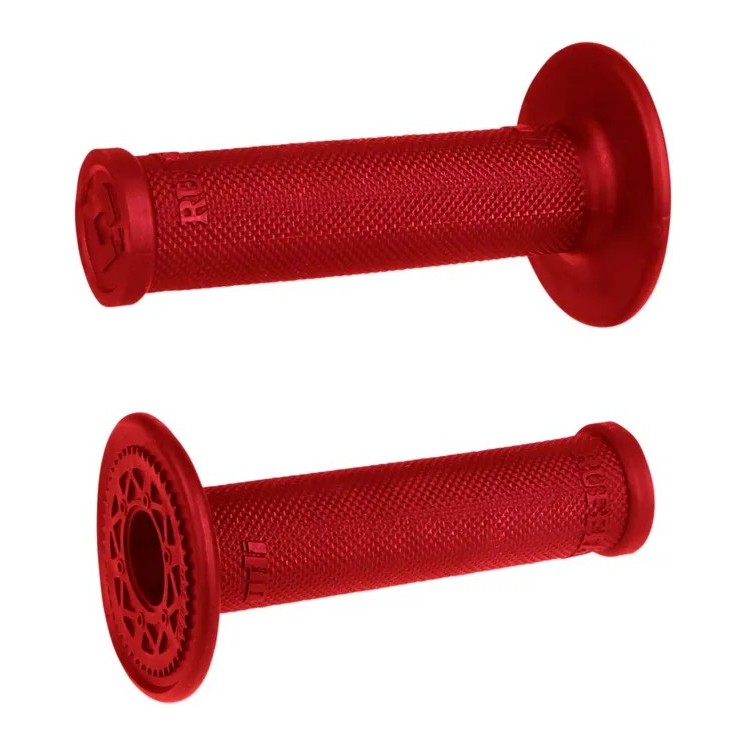 ODI grips no-waffle red