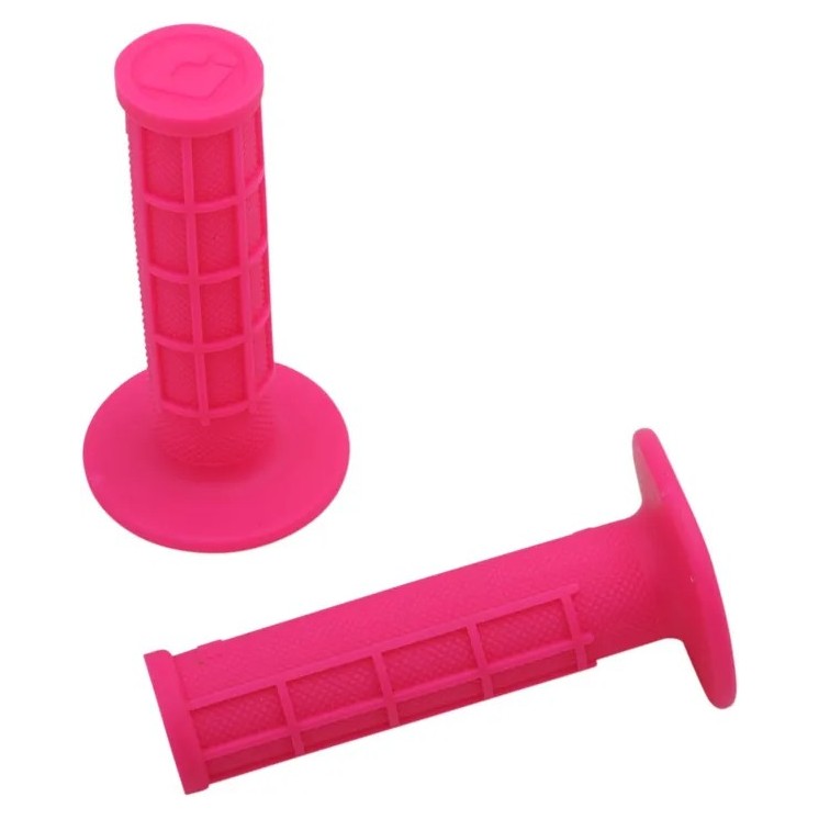 Poignées ODI 1/2 gaufré rose