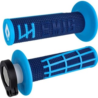 ODI V2 LOCK-IN 2.0 grips, waffle, blue/cyan