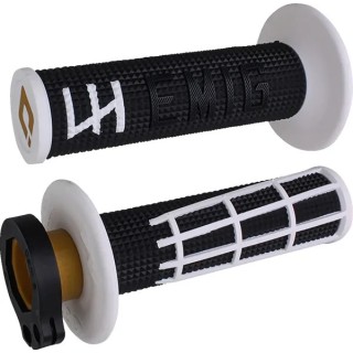 ODI V2 LOCK-IN 2.0 grips, waffle, black/white